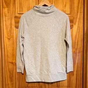 Polo by Ralph Lauren Light Grey Hooded Knit Top